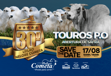 30º Leilão Nelore Cometa