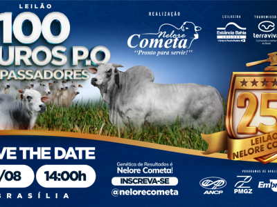 Banner 25º Leilão Nelore Cometa